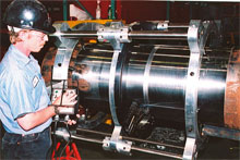 journal turning lathe